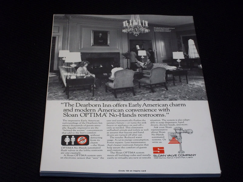 1985 NOVEMBER ARCHITECTURAL RECORD MAGAZINE - ACADEMIC FRONT COVER - E 992