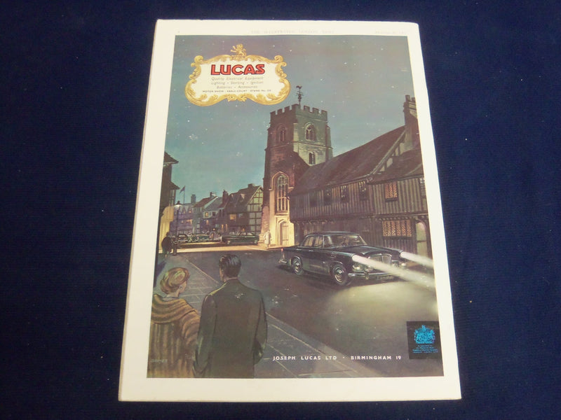 1961 OCTOBER 21 ILLUSTRATED LONDON NEWS MAGAZINE - NEW RADIO TELESCOPE - E 8092