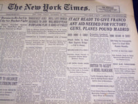 1936 NOV 20 NEW YORK TIMES - ITALY READY TO GIVE FRANCO ANY AID NEEDED - NT 2078