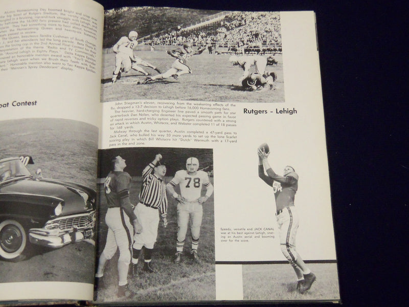1958 SCARLET LETTER RUTGERS UNIVERSITY YEARBOOK - NEW JERSEY - PHOTOS - YB 657