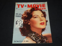1954 SEPTEMBER TV AND MOVIE SCREEN MAGAZINE - AVA GARDNER COVER - E 16231