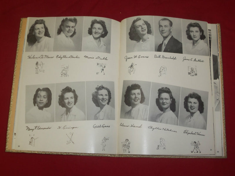 1947 THE OAK NEW JERSEY STATE TEACHERS COLLEGE YEARBOOK - GLASSBORO, NJ- YB 1794