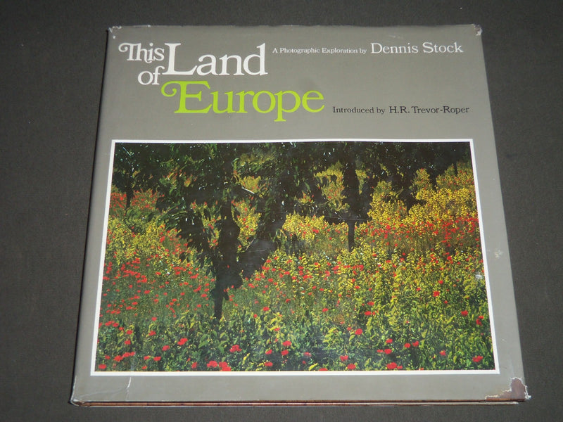 1976 THIS LAND OF EUROPE BY DENNIS STOCK BOOK - FIRST EDITION - I 1145