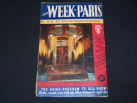 1955 JAN-FEB UNE SEMAINE DE PARIS MAGAZINE - ESTHER WILLIAMS COVER - J 9889