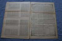 1909 OCTOBER 17 LA MODE MAGAZINE - GREAT ILLUSTRATIONS - FRENCH - NP 8658