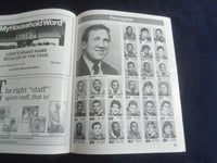 1986 SEP 20 FOOTBALL PROGRAM - WEST VIRGINIA UNIV VS UNIV MARYLAND - SP 4686R