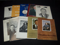 1964-1983 VIRGINIA RECORD MAGAZINE LOT OF 10 ISSUES -GOV LINWOOD HOLTON- O 3375A