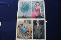 1942 JUNE 21 SUNDAY NEWS PICTURE - ILKA CHASE - MOVIE STARS - BASEBALL - E 22735