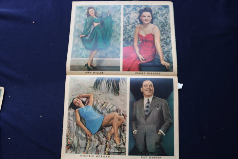 1942 JUNE 21 SUNDAY NEWS PICTURE - ILKA CHASE - MOVIE STARS - BASEBALL - E 22735