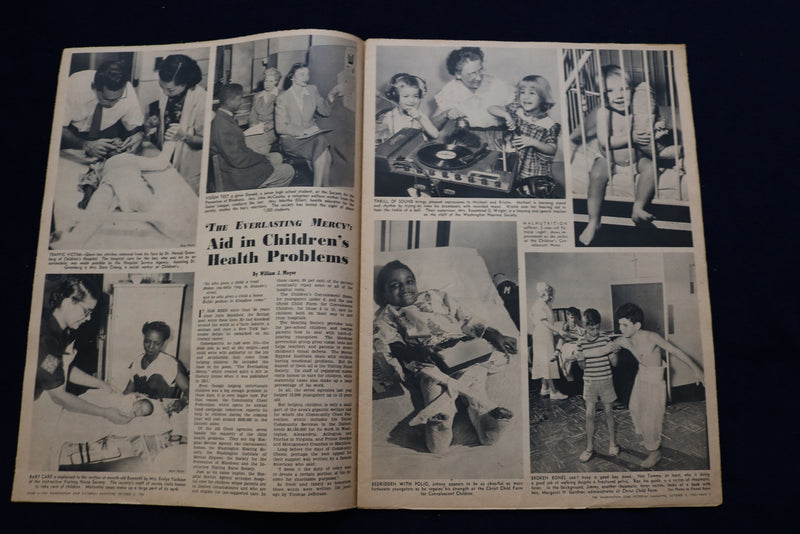 1952 OCT 5 WASHINGTON STAR PICTORIAL MAGAZINE - EVERLASTING MERCY - E 23333