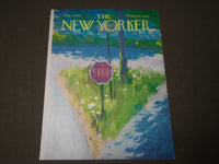 1968 AUGUST 3 NEW YORKER MAGAZINE FRONT COVER ONLY - GREAT ART FOR FRAMING