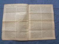 1881 THE STUDIO AND MUSICAL REVIEW NEWSPAPER - LOT OF 4 - NP 8416
