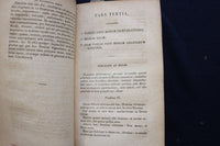 1827 MANUALE ORDINANDORUM COMPLECTENS HARDCOVER BOOK - LATIN - KD 9553