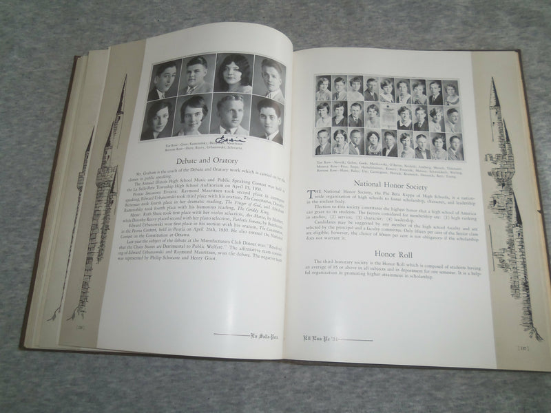 1931 ELL ESS PE LA SALLE-PERU HIGH SCHOOL YEARBOOK - LA SALLE, IL - YB 2470