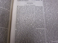 1867 SATURDAY REVIEW 2 BOUND VOLUMES - COMPLETE YR- PUBLISHED IN LONDON - R 1085