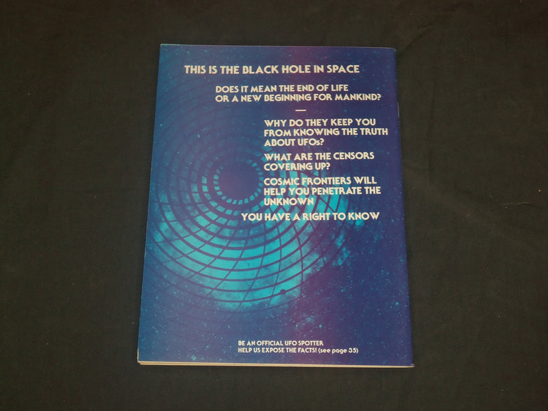 1976 NOVEMBER COSMIC FRONTIERS MAGAZINE - UFOS ARE REAL - B 4880