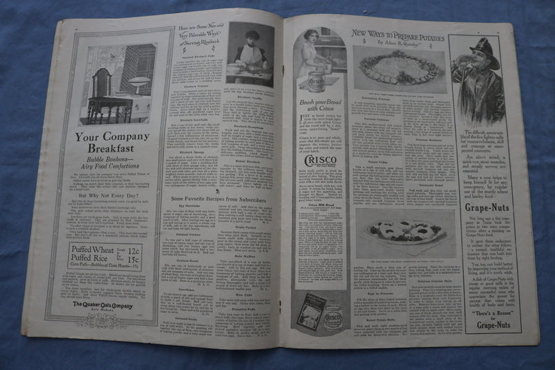 1916 MAY WOMAN'S WORLD MAGAZINE - ILLUSTRATIONS/STORIES/ADS - SP 4783M