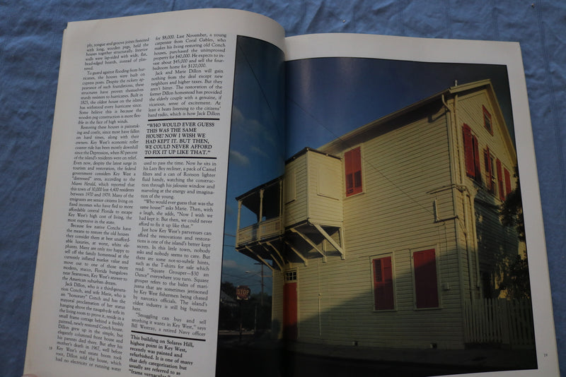 1980 MAY-JUNE AMERICAN PRESERVATION MAGAZINE - KEY WEST, FLORIDA - ST 5509V