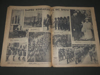 1937 MAY 12 NEW YORK DAILY NEWS - KING GEORGE HAILED BY MILLIONS - NP 2909