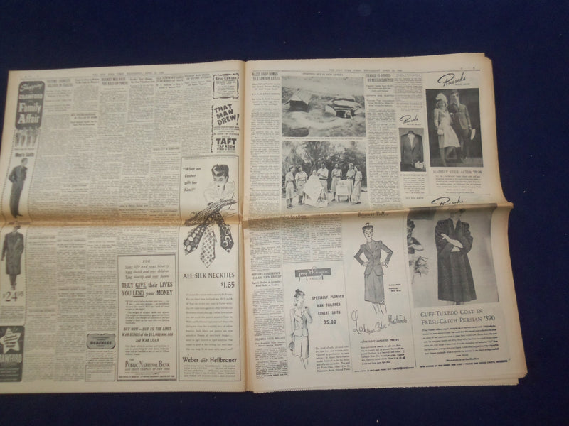1943 APR 21 NEW YORK TIMES-ROOSEVELT, ON TOUR, VISITS MEXICAN PRESIDENT- NP 6532