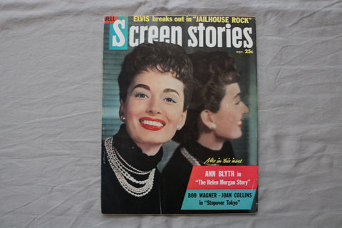1957 NOVEMBER SCREEN STORIES MAGAZINE - ANN BLYTH COVER - E 19913
