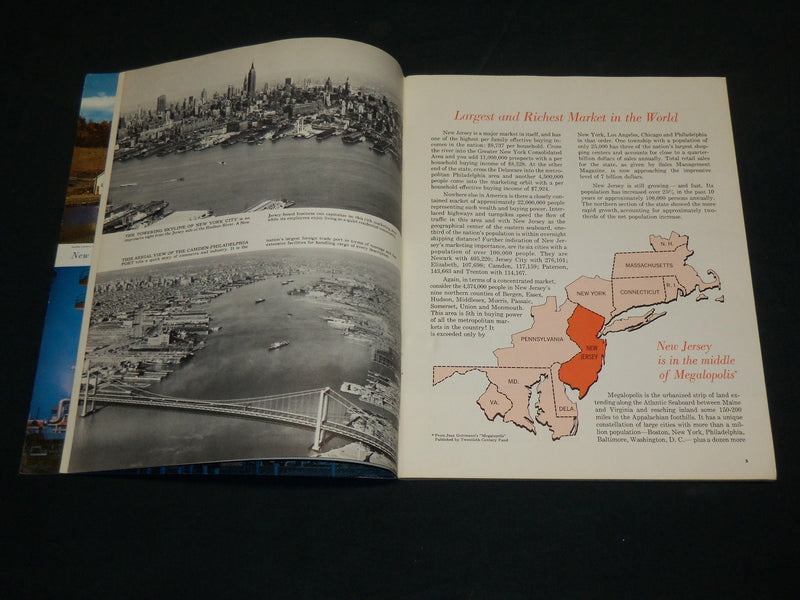 1963 NEW JERSEY LAND OF AMAZING ADVANTAGES PROGRAM - J 5943