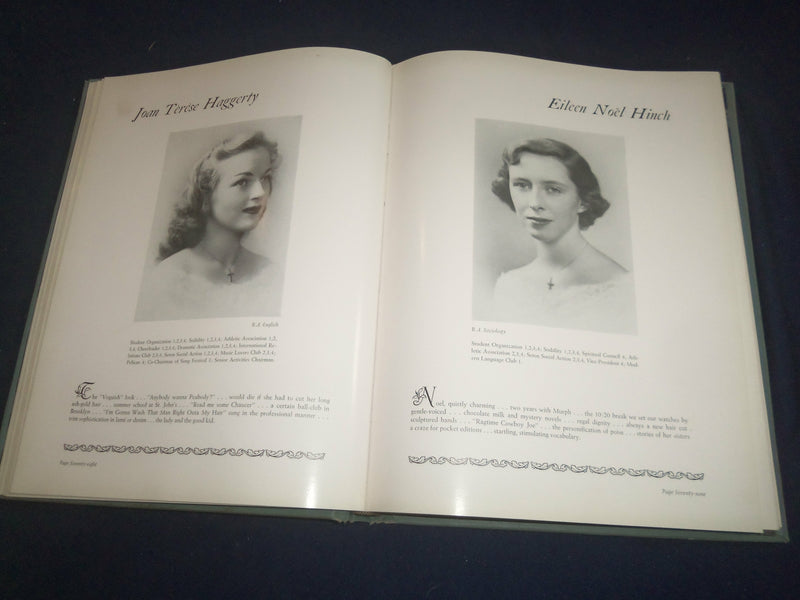 1952 THE ELIZABETHIAN COLLEGE OF ST. ELIZABETH YEARBOOK -MORRISTON, NJ - YB 2396