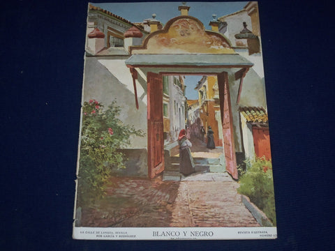 1908 FEBRUARY 8 BLANCO Y NEGRO SPANISH MAGAZINE - ILLUSTRATIONS & ADS - J 1484
