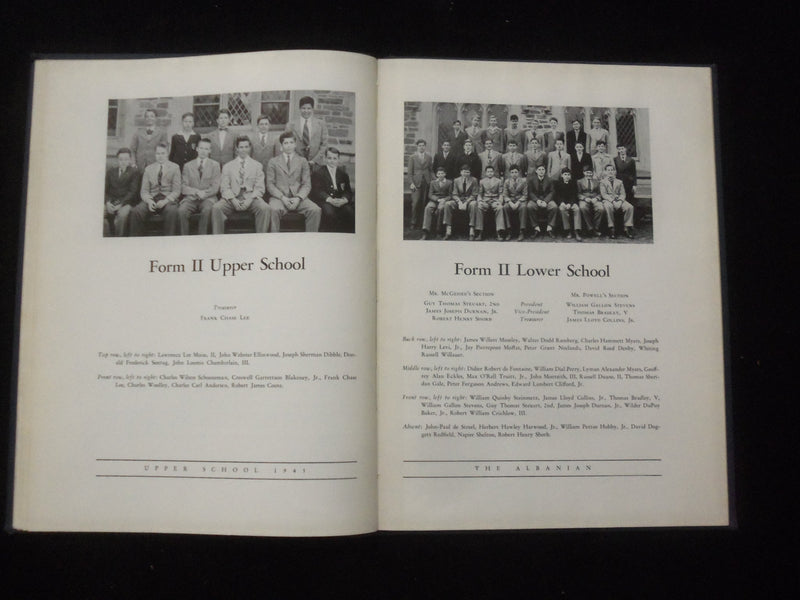 1945 THE ALBANIAN ST. ALBANS SCHOOL YEARBOOK - WASHINGTON, D.C. - YB 3157