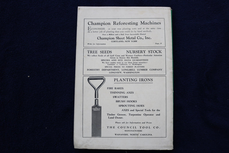 1932-1933 JOURNAL OF FORESTRY MAGAZINE - LOT OF 4 + 1931 SUPP/INDEX - O 3428