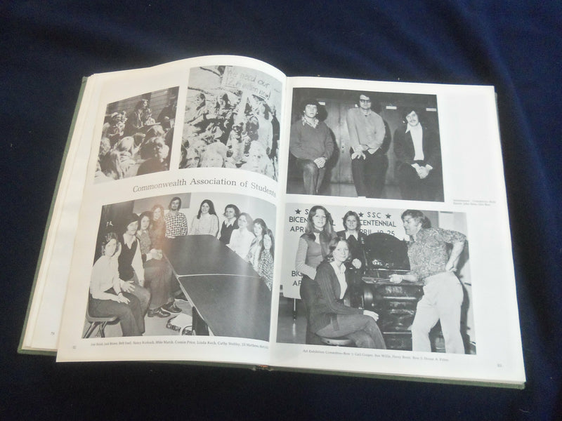 1975 CUMBERLAND SHIPPENSBURG STATE COLLEGE YEARBOOK - SHIPPENSBURG, PA - YB 2807