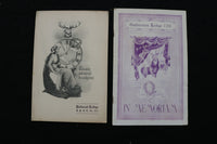 1903-1928 B.P.O. OF ELKS MEMORIAL PROGRAMS - LOT OF 17 - K 3052