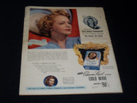 1946 JULY SCREEN GUIDE MAGAZINE - CAROLE LANDIS NICE FRONT COVER - E 2742
