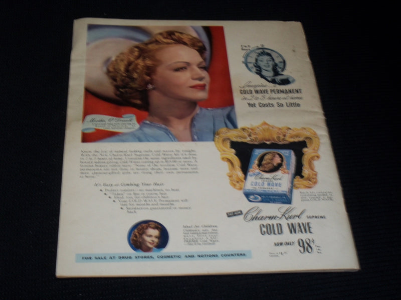 1946 JULY SCREEN GUIDE MAGAZINE - CAROLE LANDIS NICE FRONT COVER - E 2742