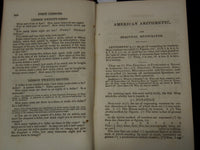 1846 WELCH'S IMPROVED AMERICAN ARITHMETIC BOOK COMPILED BY OLIVER WELCH - K 2195