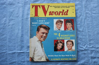 1959 OCTOBER TV WORLD MAGAZINE - EDD BYRNES COVER - ST 1003D