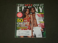 2012 JULY EBONY MAGAZINE - TREY SONGZ & KELLY ROWLAND COVER - B 1453