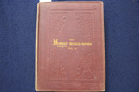 1880-1884 THE MONTHLY MUSICAL RECORD HARDCOVER BOUND VOLUMES - LOT OF 2- KD 9540
