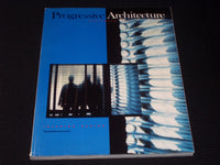 1985 SEPTEMBER PROGRESSIVE ARCHITECTURE MAGAZINE - INTERIORS COVER - E 4120
