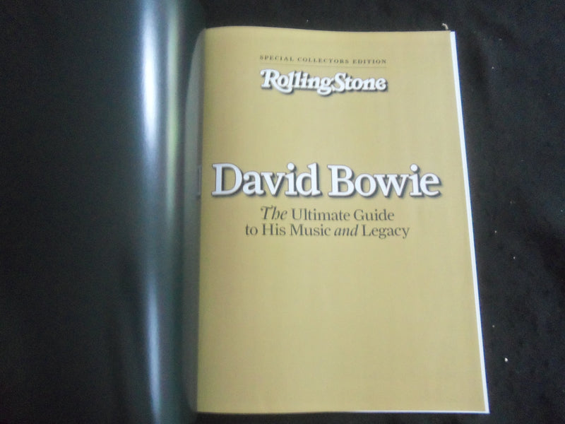2021 ROLLING STONE MAGAZINE - DAVID BOWIE - SPECIAL EDITION - B 4370Y