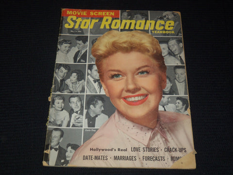 1955 NO. 15 MOVIE SCREEN STAR ROMANCES YEARBOOK MAGAZINE - DORIS DAY - E 14618