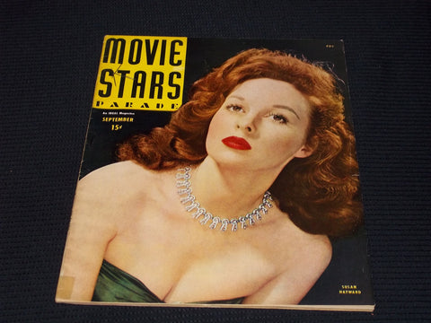 1944 SEPTEMBER MOVIE STARS PARADE MAGAZINE - SUSAN HAYWARD COVER - E 15842