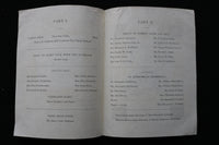 1903 JUNE 19 AMATEUR VAUDEVILLE PROGRAM - MADISON ATHLETIC ASSOCIATION - K 1986