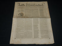 1856 SEPTEMBER 6 LIFE ILLUSTRATED NEWSPAPER - COMMODORE PERRY - NEWTON - NP 4813