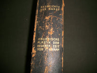 1920'S GESCHICHTE DER KUNST VOLUME - FRITZ KNAPP - GREAT PLATES - KD 3042