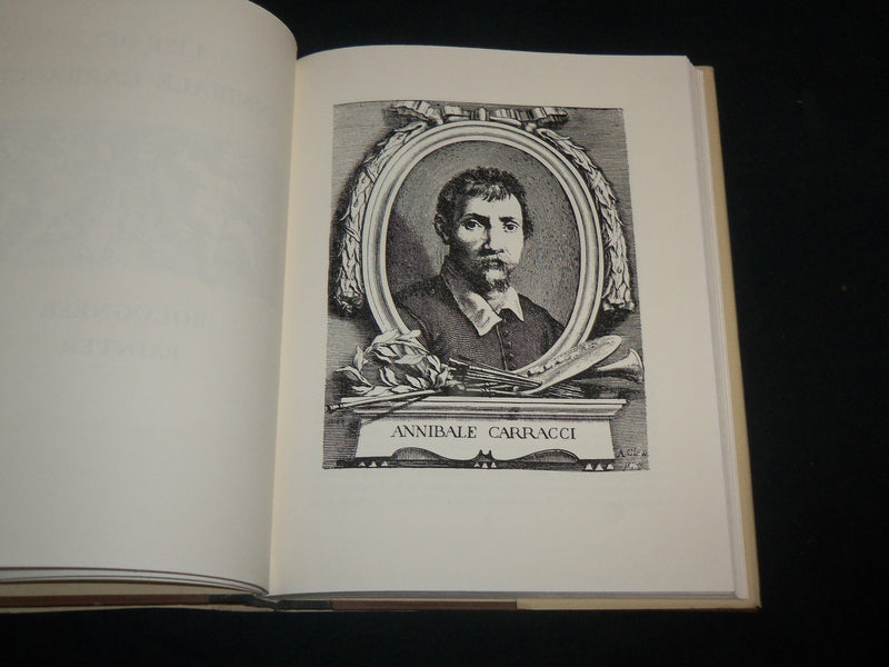 1968 THE LINES OF ANNIBALE & AGOSTINO CARRACCI HARDCOVER BOOK - KD 6771