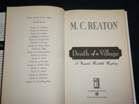2003-2007 M. C. BEATON DEATH NOVELS HARDCOVER BOOK LOT OF 2 - KD 7281