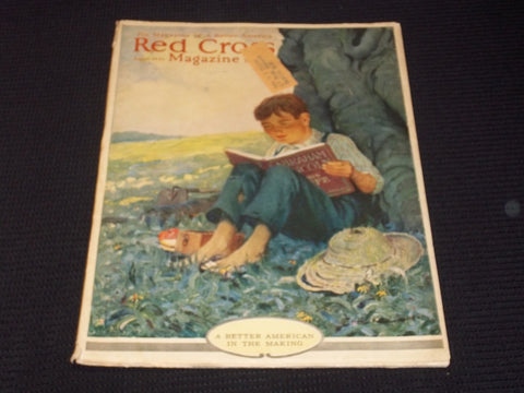 1920 AUGUST THE RED CROSS MAGAZINE - A BETTER AMERICAN NICE FRONT COVER - E 3752
