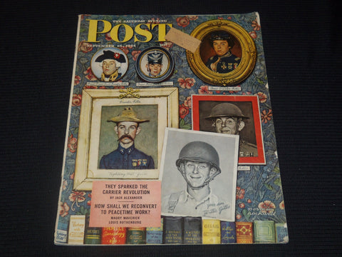 1944 SEPT 16 THE SATURDAY EVENING POST MAGAZINE- NORMAN ROCKWELL COVER- SP 2476R