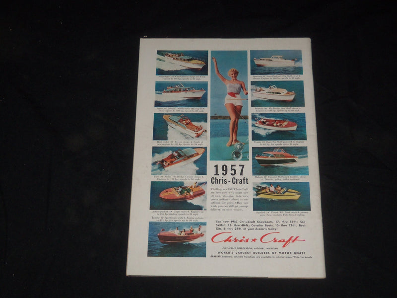 1957 JANUARY 28 SPORTS ILLUSTRATED MAGAZINE - THE BOSTON BRUINS - SP 8819